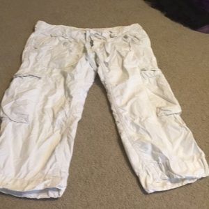 American Eagle outfitters cargo capris